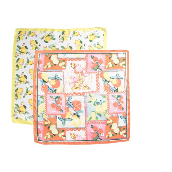 LA VALENTINA multi 2pk Fruit Scarves - Picture 2 of 2